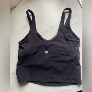 Lululemon black align tank.